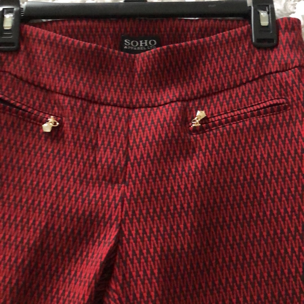 Brand: Soho Apparel, Size: Small (3-4), Color: Red & Black, Condition:Like New